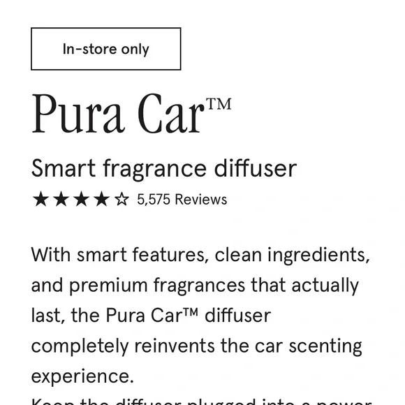 Pura Black Car Fragrance Diffuser - Picture 8 of 11